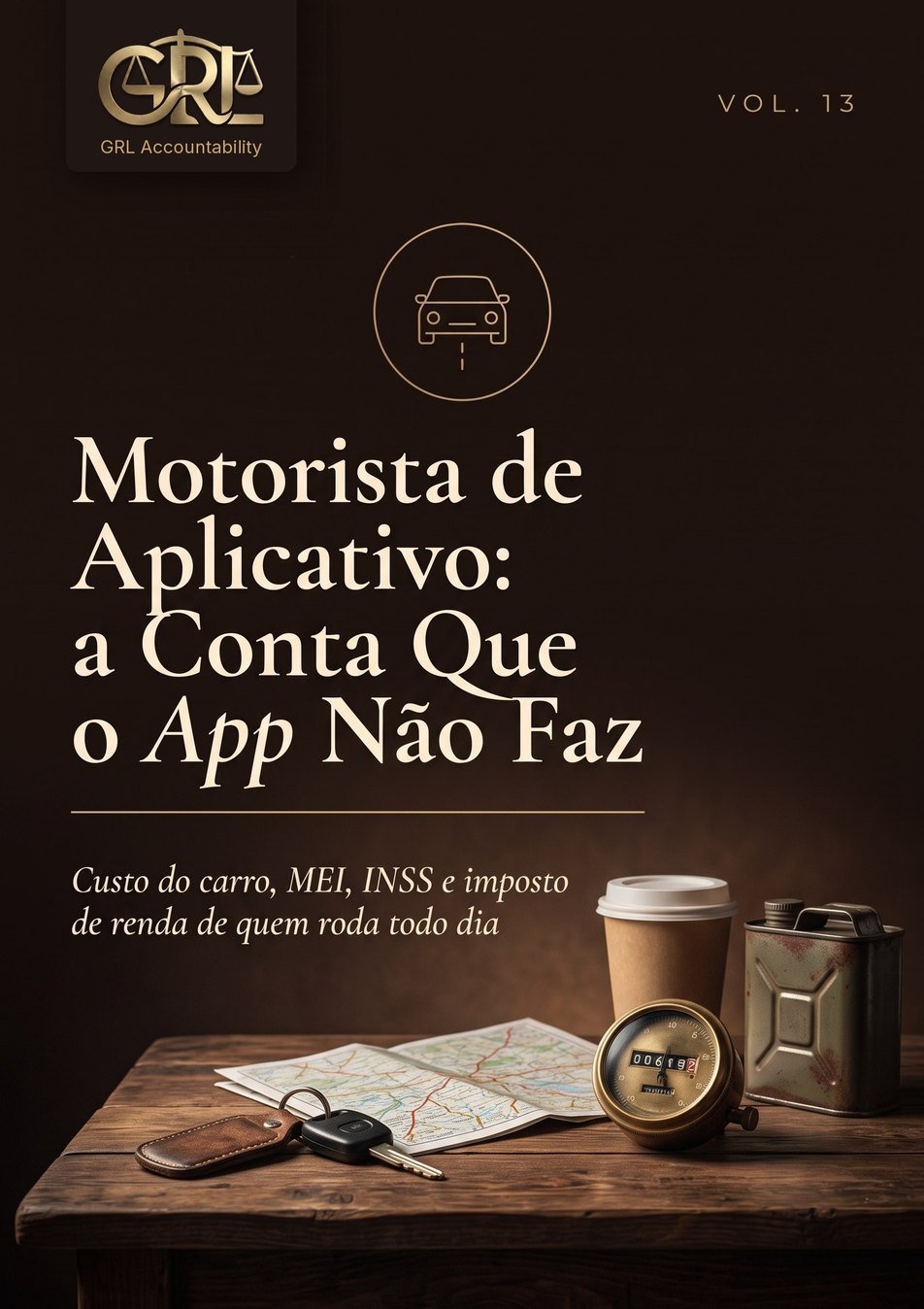 Capa do ebook Motorista de Aplicativo: a Conta Que o App Não Faz
