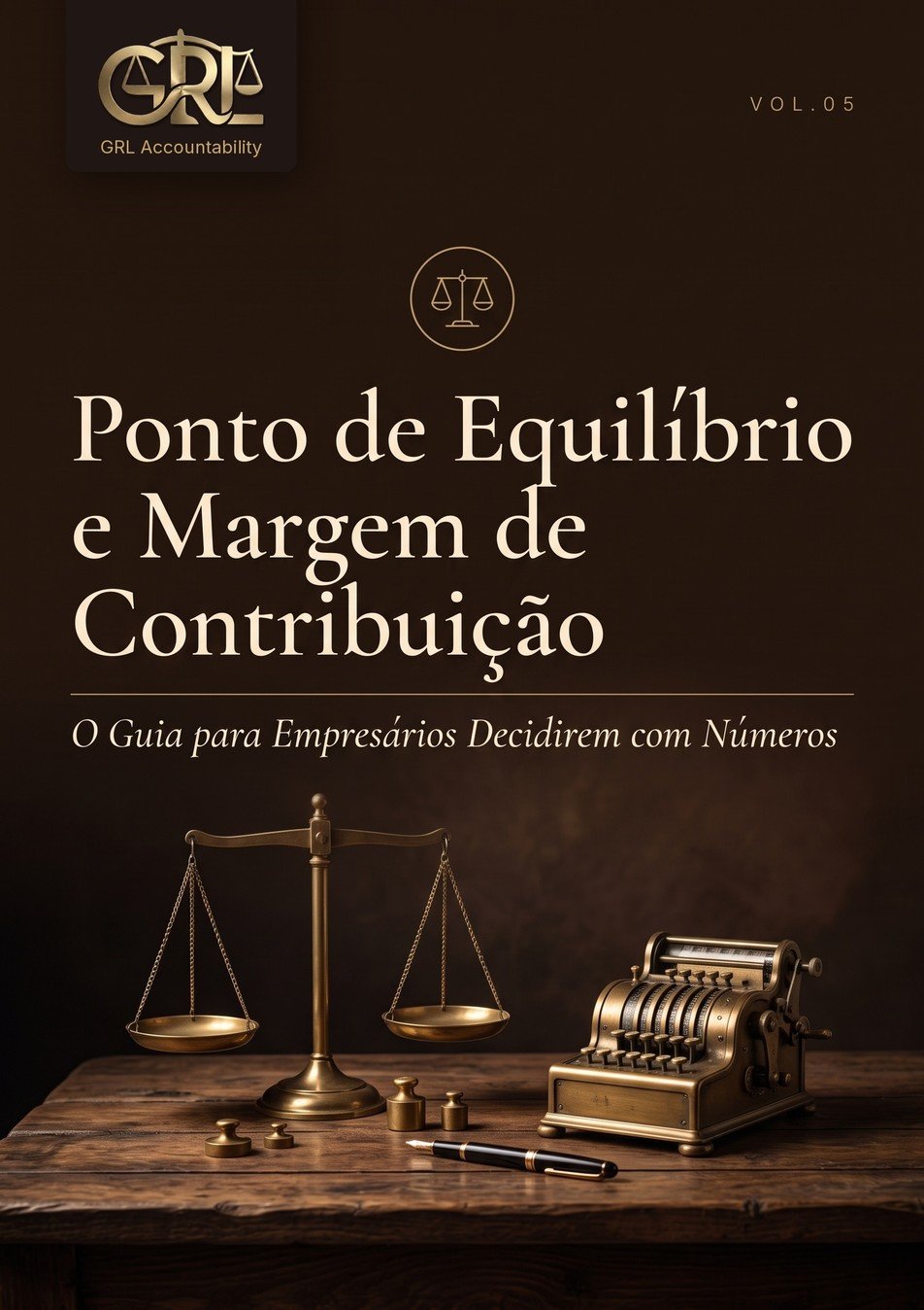 Capa do ebook Ponto de Equilíbrio e Margem de Contribuição